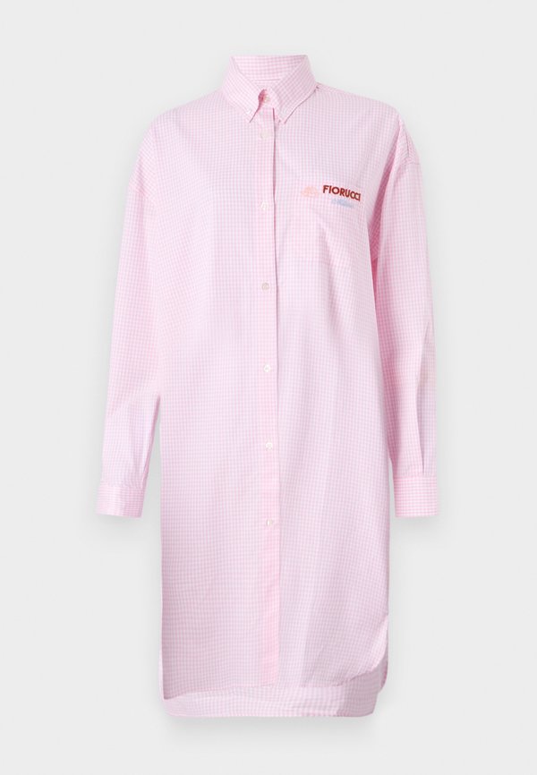 GINGHAM LOGO SHIRT DRESS - Shirt dress3