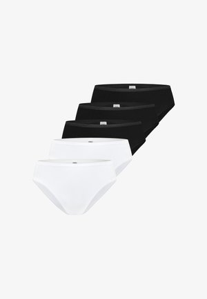 mey, MEY 5 PACK - Slip - weiß schwarz