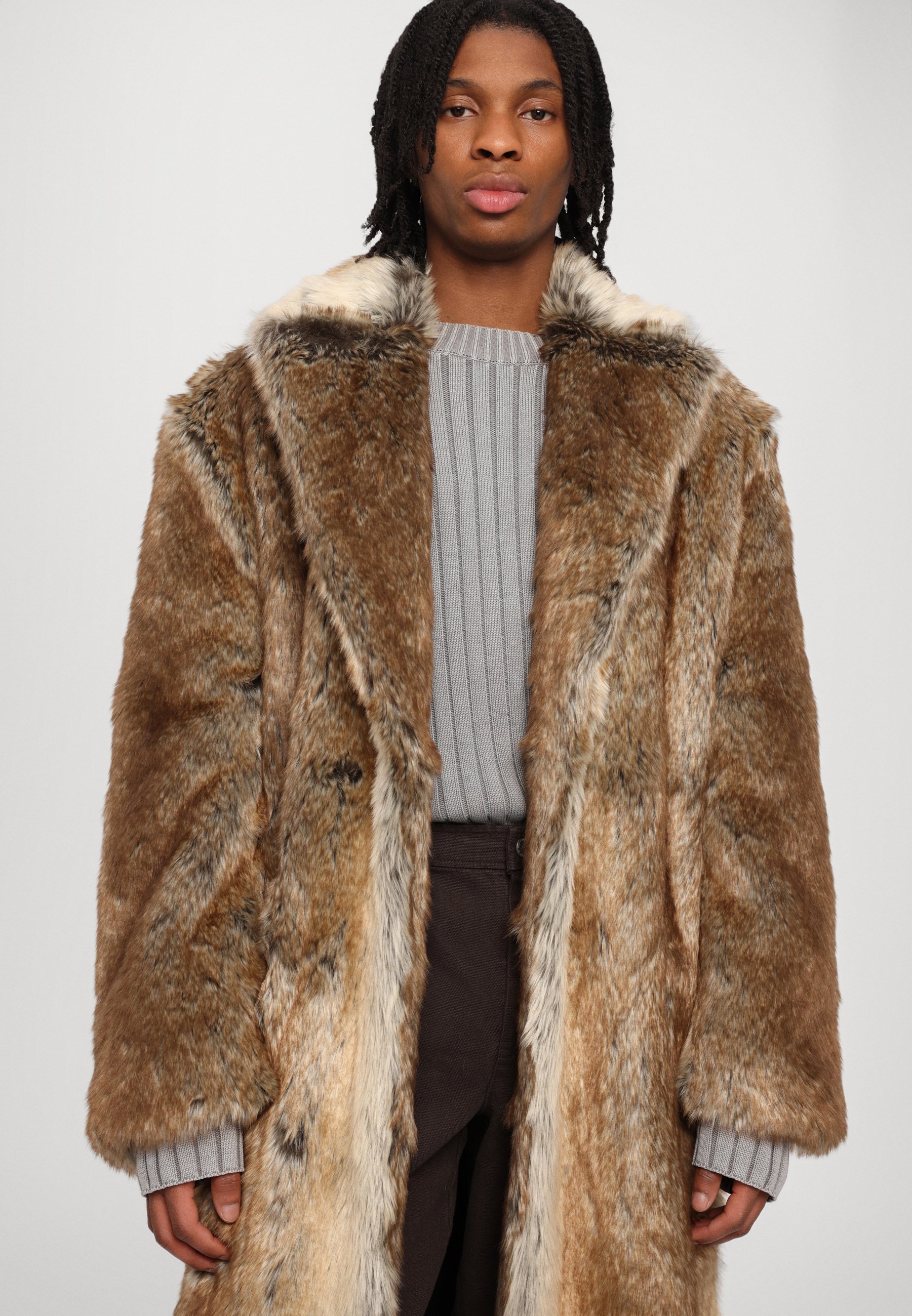 Han Kjøbenhavn LONG COAT - Wintermantel - wild brown/braun - Zalando