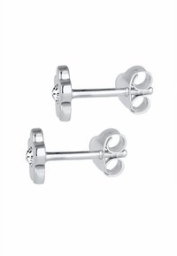 Elli SPARKLING BASIC FLOWER - MIT KRISTALLEN VON SWAROVSKI® - Naušnice - weiß