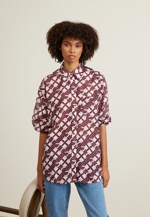 GANT PATTERN SHIRT - Palaidinė - faded pink