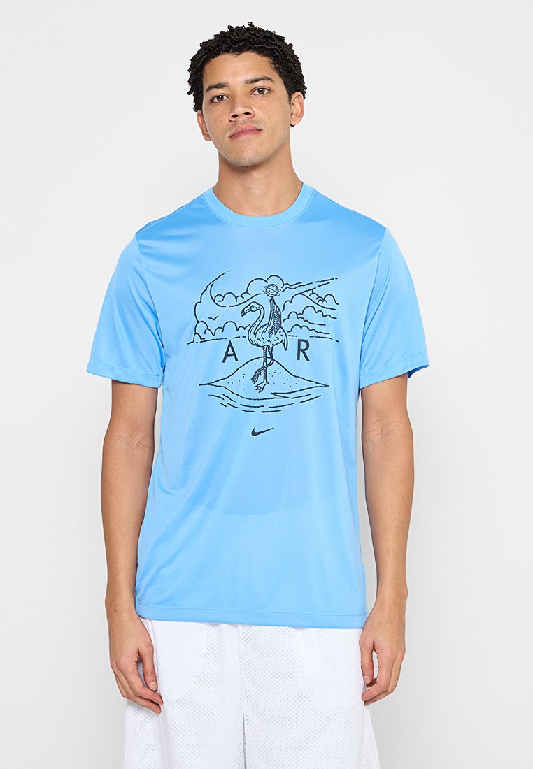 Nike Performance Sport T-shirt blauw Nike Performance Sport T-shirt blauw
