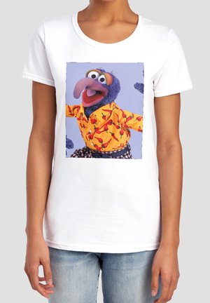 Disney, THE MUPPETS GONZO POSE - Print T-shirt - white