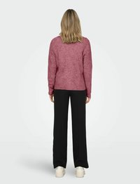 ONLY ONLCAMILLA V-NECK LS  - Svetrík - renaissance rose