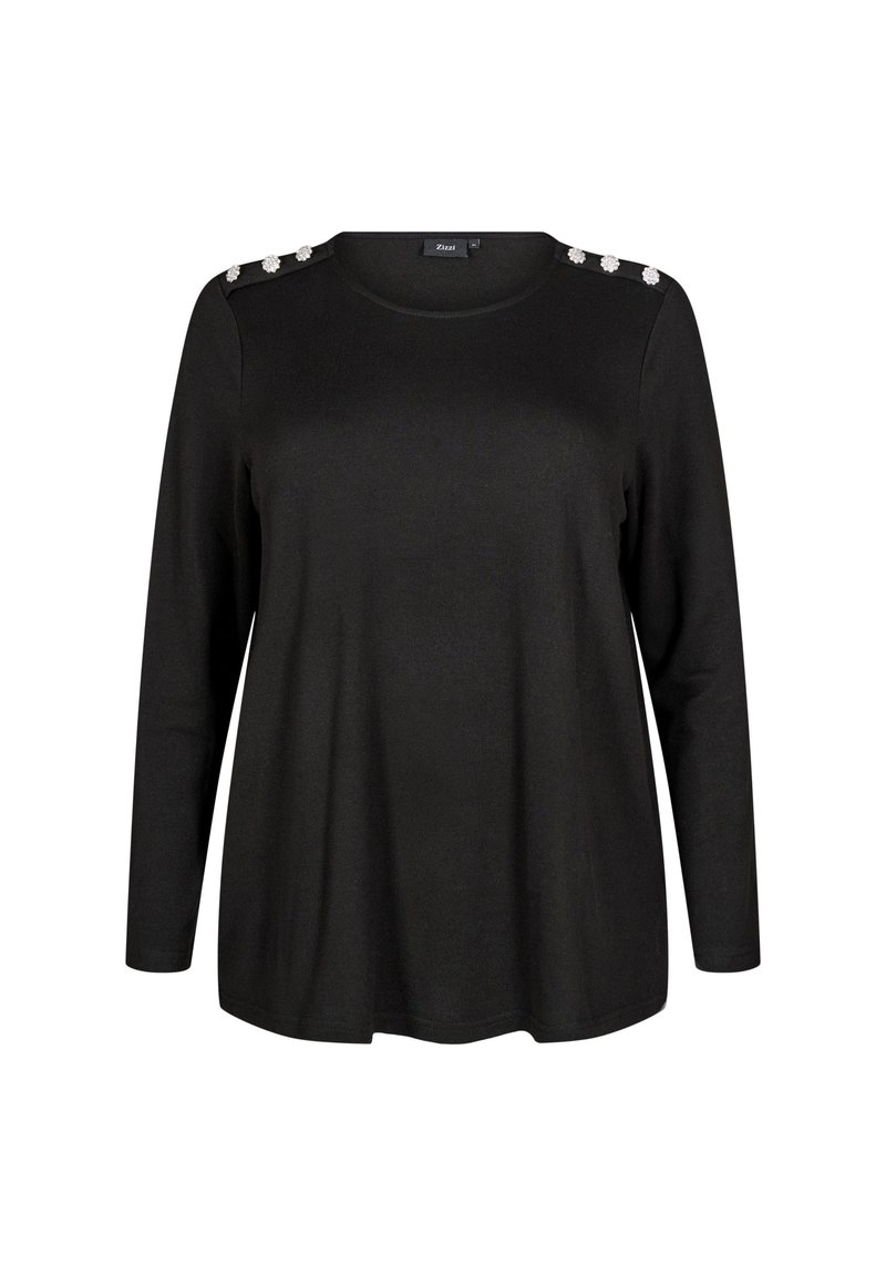 Zizzi Longsleeve zwart