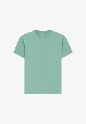 Harper & Neyer, T-SHIRT RETRO PRINT LOGO - Camiseta básica - garden green