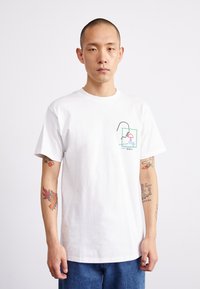Obey Clothing TASTE TEST - Camiseta estampada - white