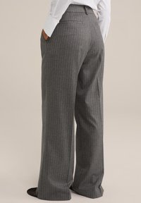 WE Fashion Auduma bikses - grey