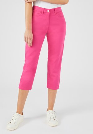 Damart UNI - Jeansshort - fuchsia foncé