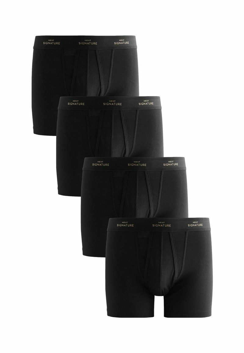 Next SIGNATURE A-FRONTS FOUR PACK - Boxerky - black