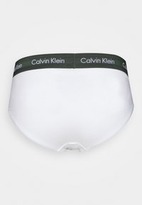 Calvin Klein Underwear HIP BRIEF 3 PACK COTTON STRETCH - Cuecas - white