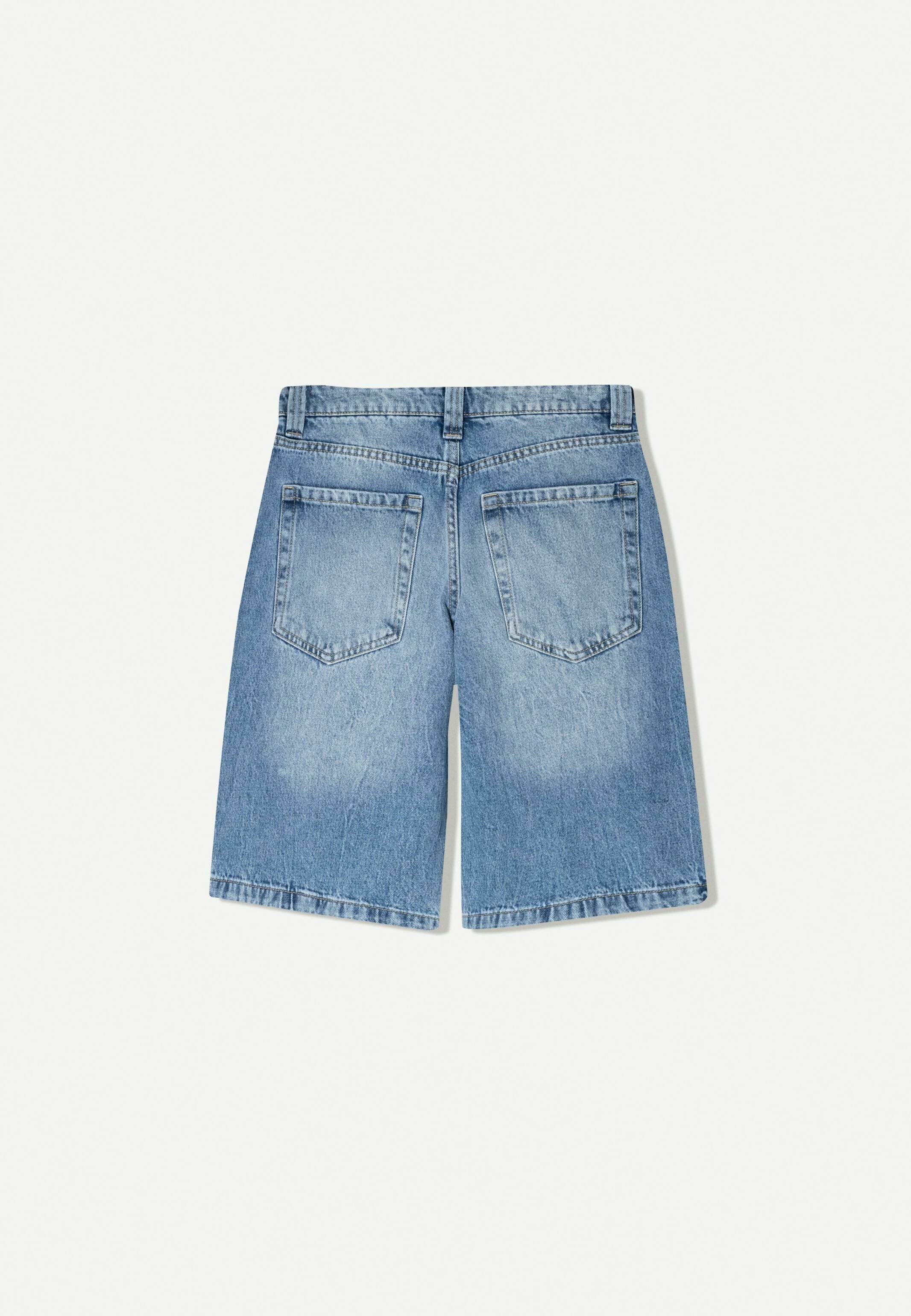 Light Blue Denim Shorts