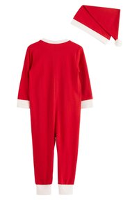 Lindex SANTA ONESIE SET - Overall / Jumpsuit - red