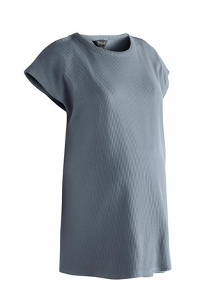 MATERNITY SIDE NURSING REGULAR FIT - T-shirts basic - blue