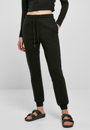 Urban Classics Tracksuit bottoms - black