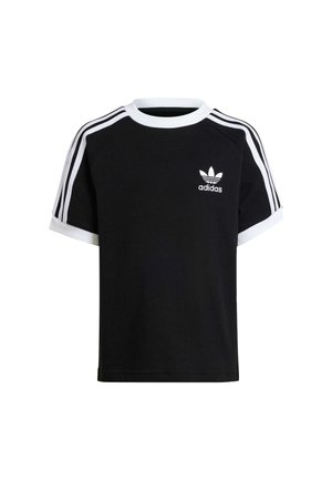STRIPES TEE - T-shirt con stampa - black