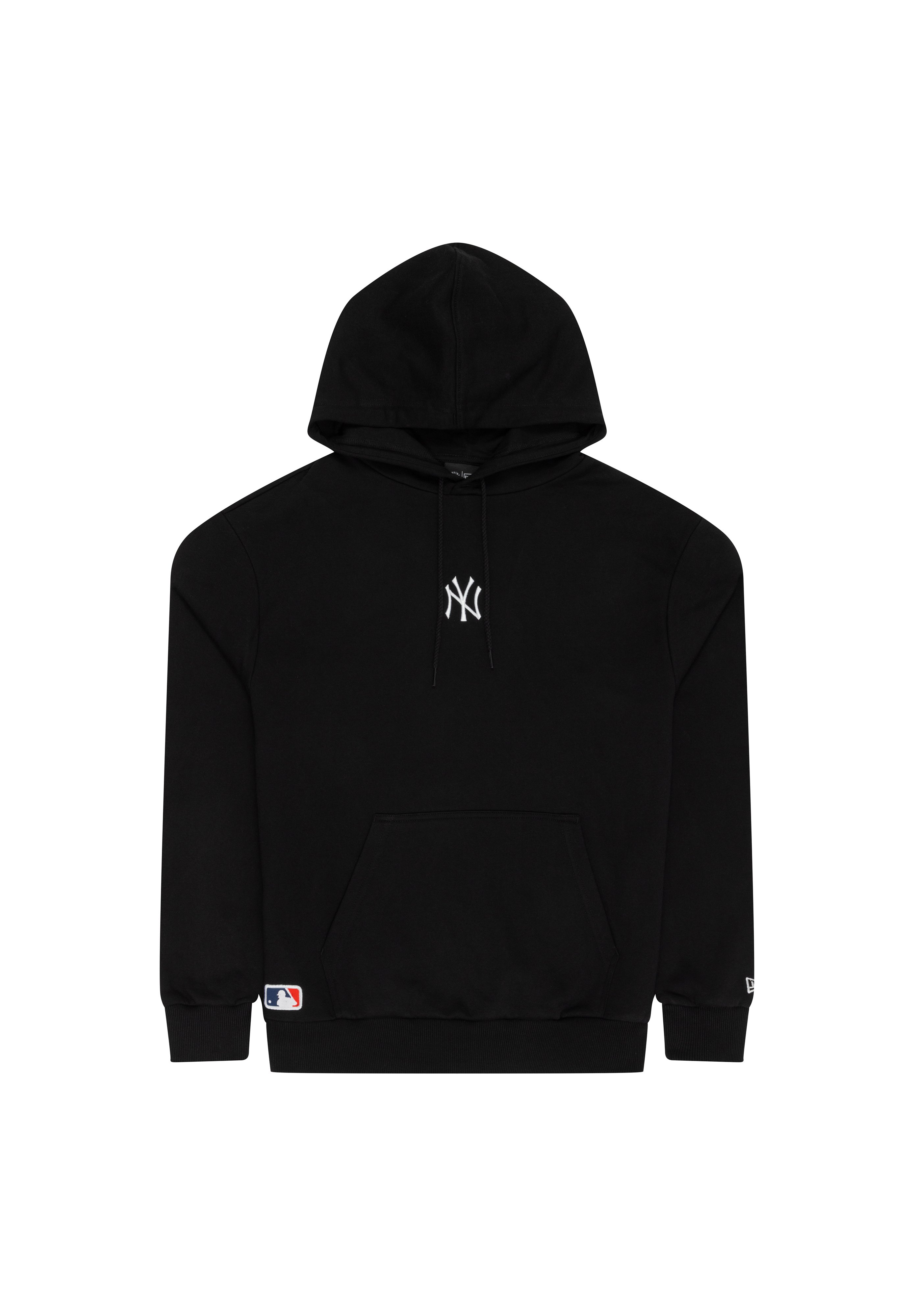 【New Era】★ MLB Logo Sweat Shirt ★ New York Yankees NEW ERA SWEAT CREW NEW YORK YANKEES SWEAT HOMME - NOIR/ROSE