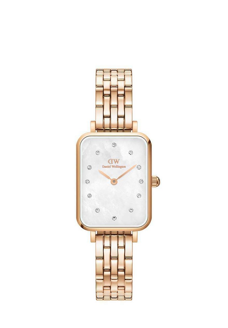 Daniel Wellington - QUADRO LUMINE 5 LINK MOP - Watch - rose gold-coloured, Enlarge