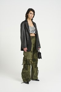 Gestuz BLAKELY - Veste en cuir - black