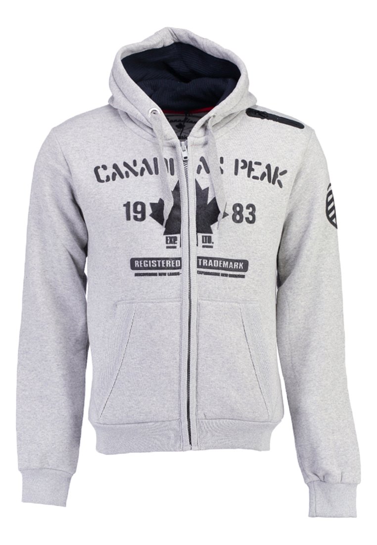 Canadian Peak Sudadera cremallera - gris - Zalando.es