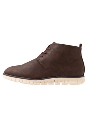 New Look Bottines à lacets - dark brown