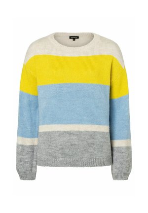 COLORBLOCK - Strickpullover - blue