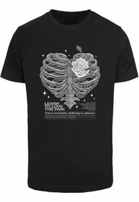 Majica kratkih rukava s printom - black