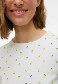 Vero Moda VMHARRY O-NECK NOOS - Triko s potiskem - snow white