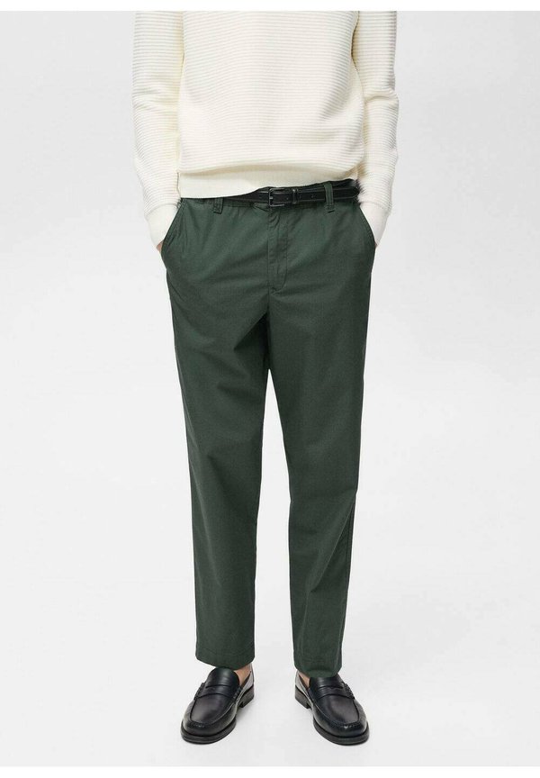 ALLEN - Chino - vert foncé