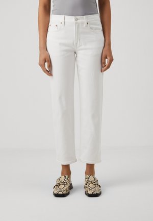 Jeans straight leg - white