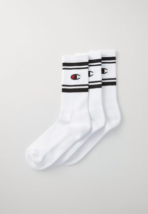 SEASONAL CREW SOCKS UNISEX 3 PACK - Chaussettes de sport - white