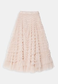 HATTIE RUFFLE ANKLE SKIRT - Maxikjol - pebble
