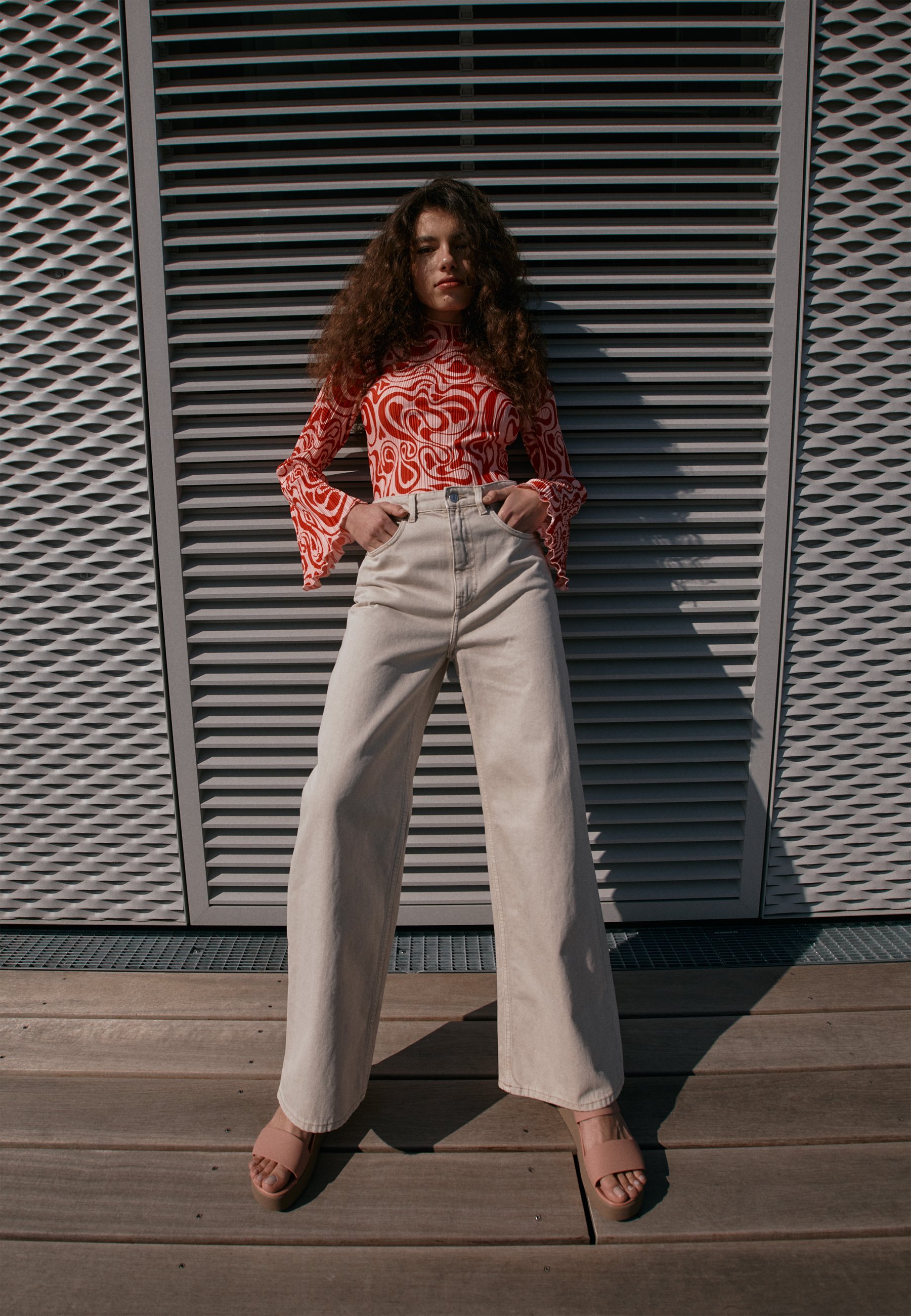 crocs brooklyn mid wedge pale blush