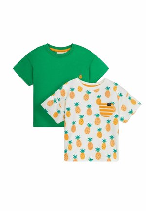 2-PACK REGULAR FIT - T-shirts basic - ecru pineapple