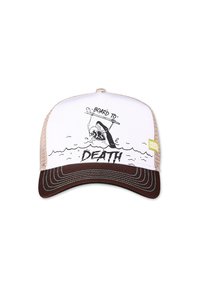 Coastal TRUCKER BOARD TO DEATH - Cap - weiß