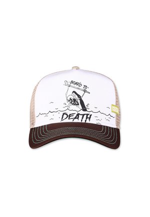 TRUCKER BOARD TO DEATH - Cap - weiß