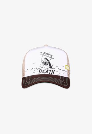 Coastal TRUCKER BOARD TO DEATH - Cap - weiß