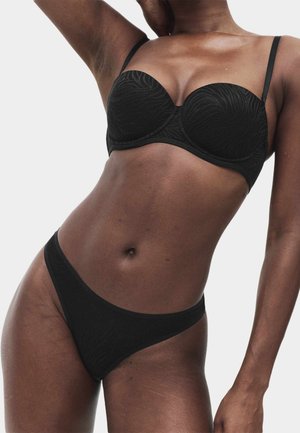 Marks & Spencer, 2 PACK  - Thong - black