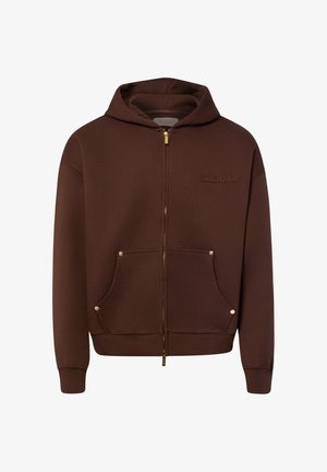Another Cotton Lab, Sweatjacke - schoko