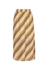 A-snit nederdel - gelb mehrfarbig