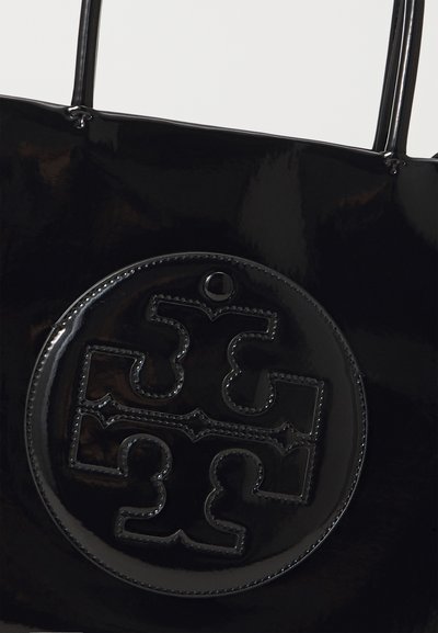 Tory Burch ELLA BIO PATENT SMALL TOTE - Borsa a mano - black