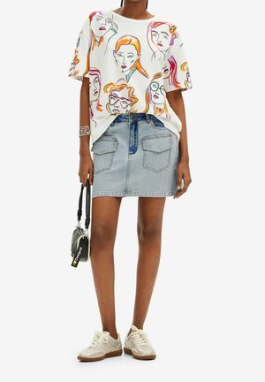 Desigual, Camiseta estampada - white