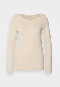LONG SLEEVE BOAT NECK - Topper langermet - dusty field