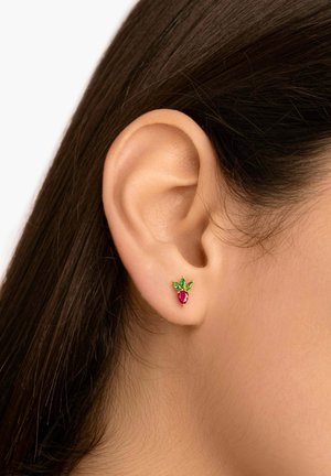 TROPICAL STRAWBERRY - Pendientes - gold