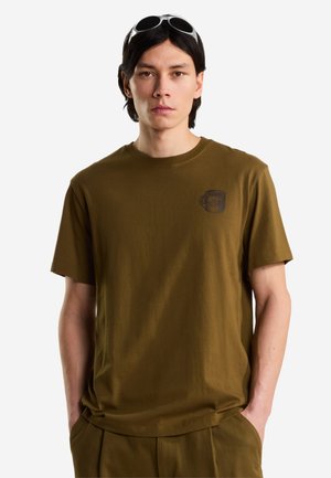 The North Face, U BASECAMP BARISTA RLX SS TEE-GRAPHIC. UNISEX - T-shirts print - caraway seed