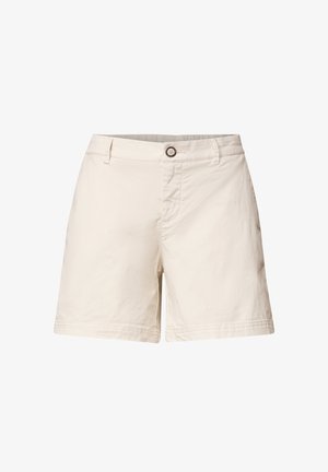 Street One, MID WAIST CHINO SHORTS IM CASUAL FIT - Short - silkstone white