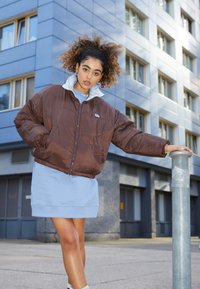 Obey Clothing - RACHEL PUFFER JACKET - Ziemas jaka - good grey Miniatūras attēls 1