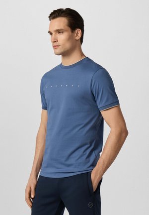 Hackett London, HACKETT LONDON BASIC T-SHIRT HS ESSENTIAL TEE - Camiseta estampada - summer blue
