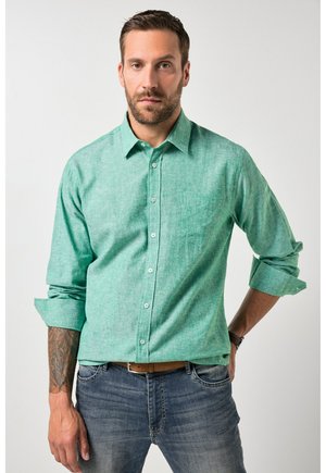 LONG SLEEVE KENT COLLAR MODERN FIT - Overhemd - green