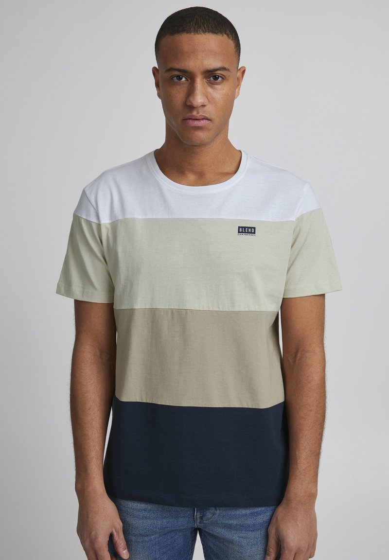Blend BHTee - Triko s potiskem - oyster gray
